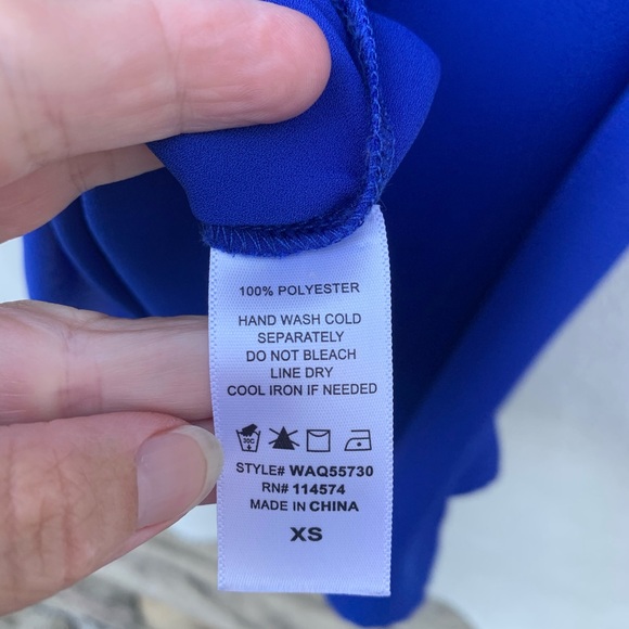 Pleione indigo blue top size S - Picture 6 of 6